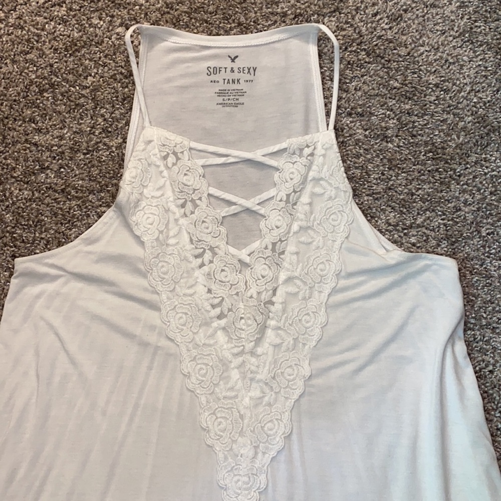 Deep V-Neck Tank - Picture 2 of 3